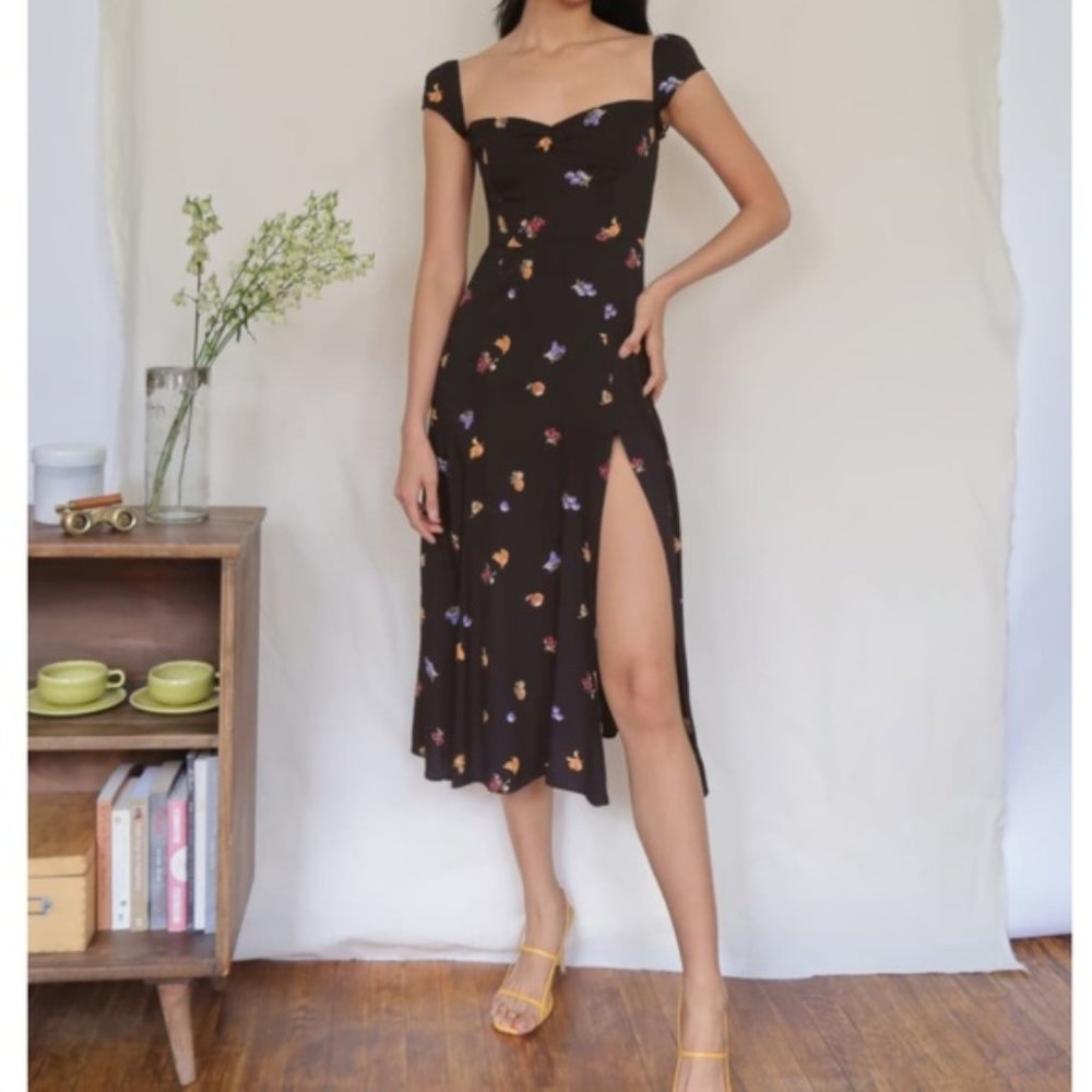 Reformation Levy Midi Dress - Fruit Salad Size 4